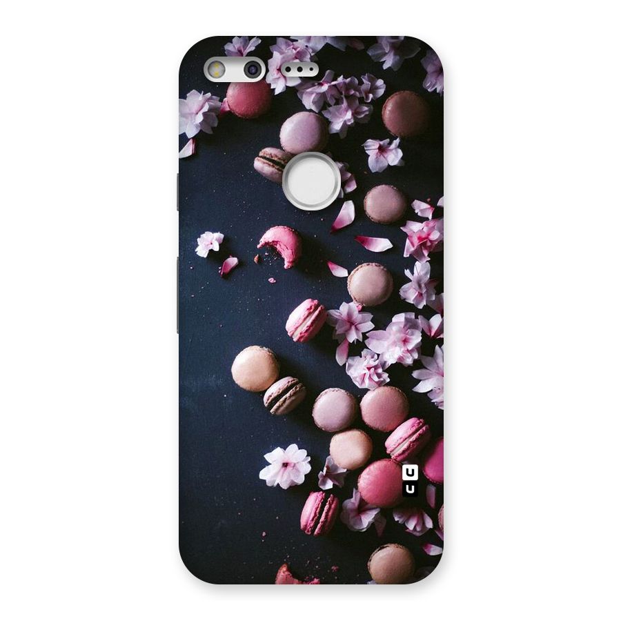 Macaroons And Cheery Blossoms Back Case for Google Pixel