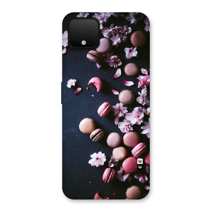 Macaroons And Cheery Blossoms Back Case for Google Pixel 4 XL