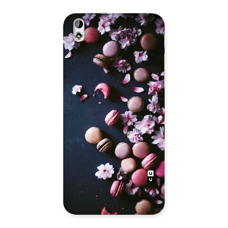 Macaroons And Cheery Blossoms Back Case for HTC Desire 816g