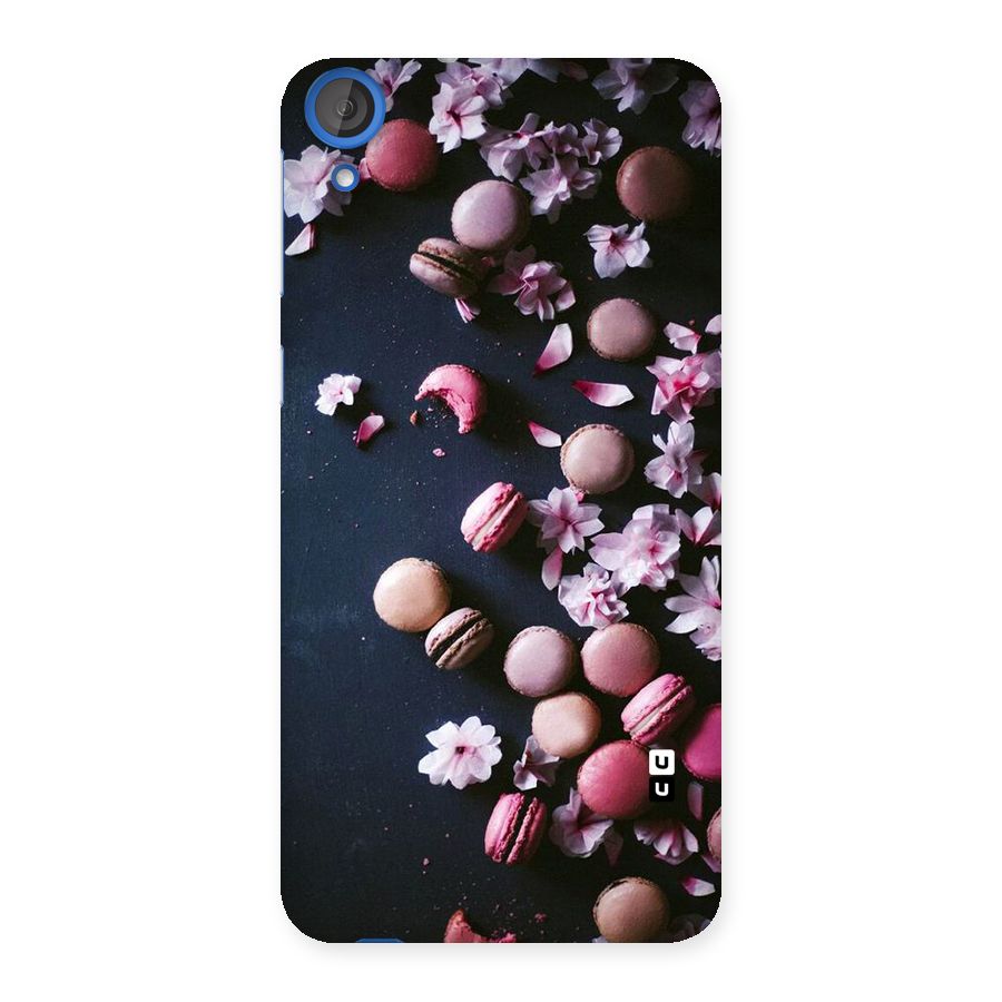 Macaroons And Cheery Blossoms Back Case for HTC Desire 820