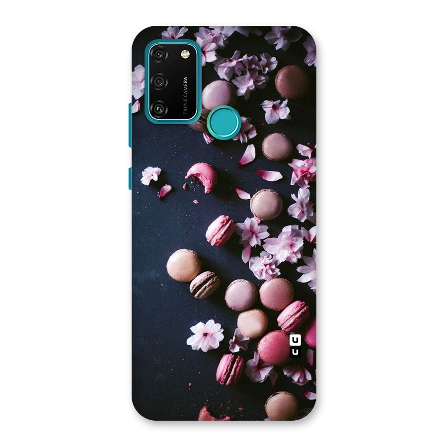 Macaroons And Cheery Blossoms Back Case for Honor 9A