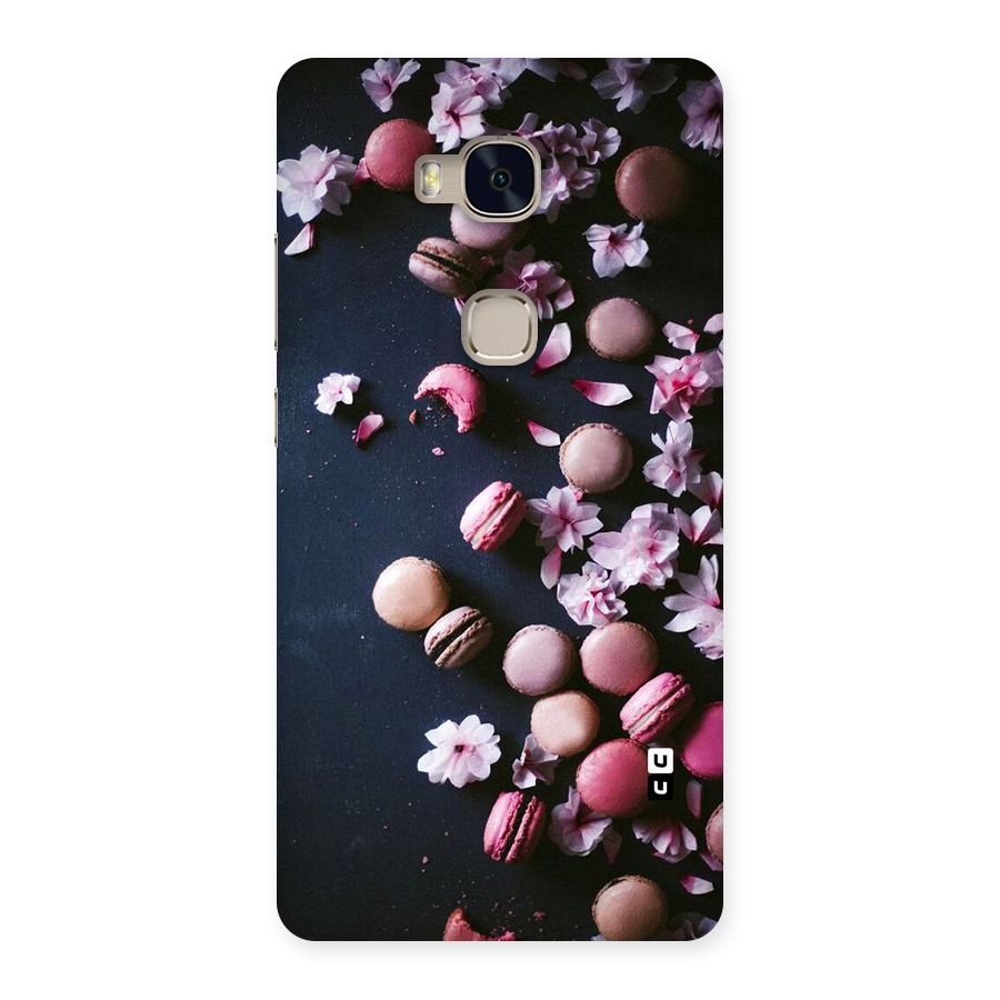 Macaroons And Cheery Blossoms Back Case for Huawei Honor 5X