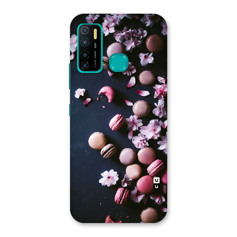 Macaroons And Cheery Blossoms Back Case for Infinix Hot 9 Pro