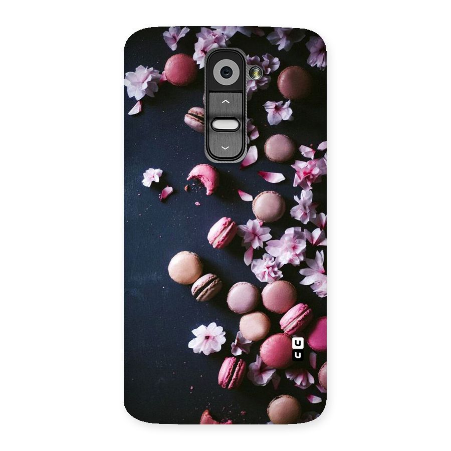 Macaroons And Cheery Blossoms Back Case for LG G2