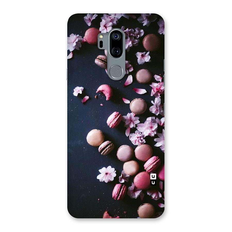 Macaroons And Cheery Blossoms Back Case for LG G7
