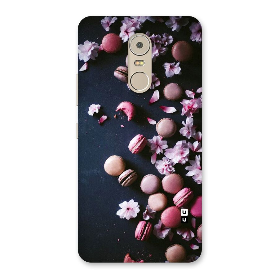 Macaroons And Cheery Blossoms Back Case for Lenovo K6 Note