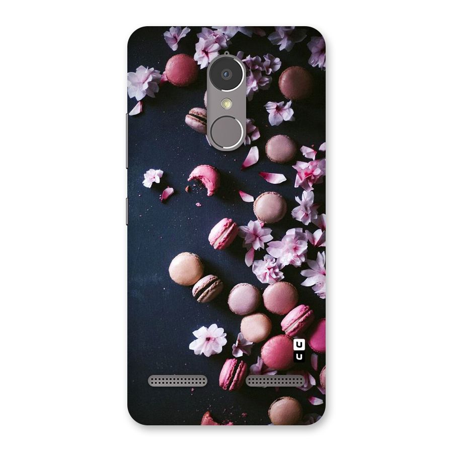 Macaroons And Cheery Blossoms Back Case for Lenovo K6 Power