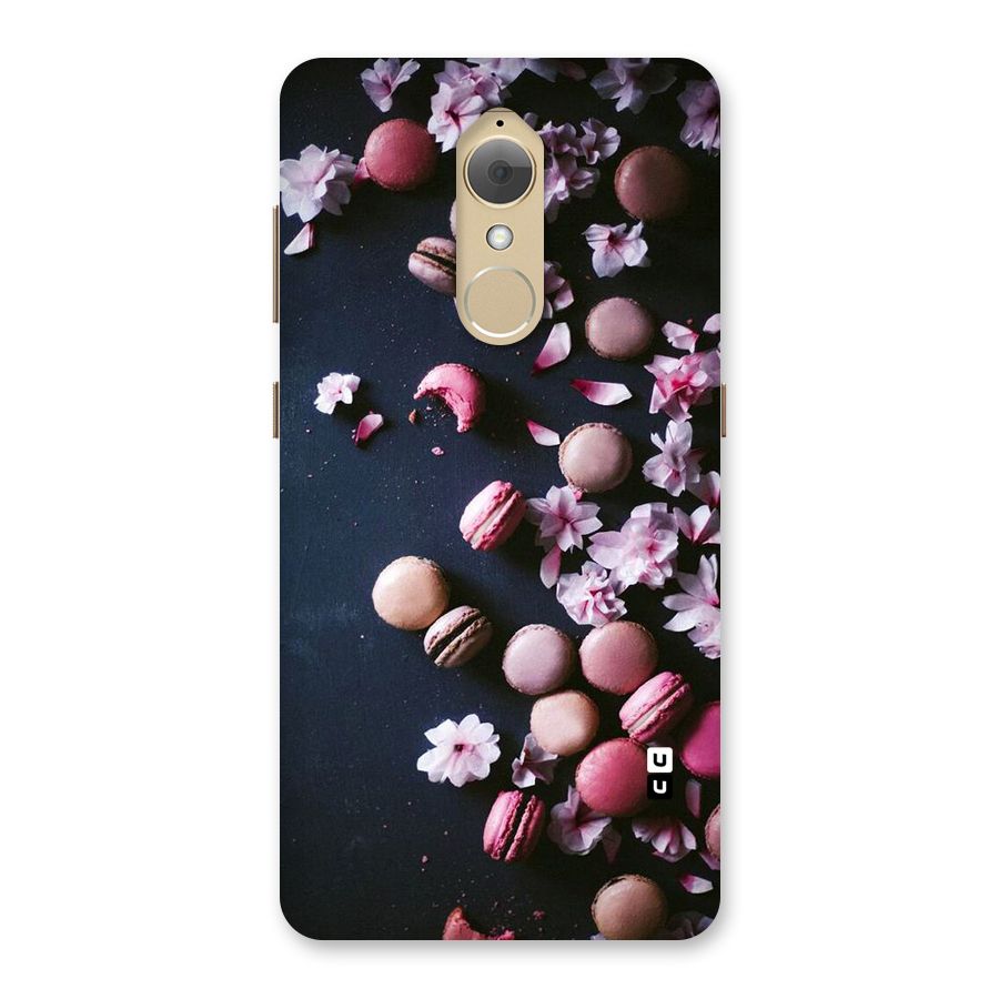 Macaroons And Cheery Blossoms Back Case for Lenovo K8