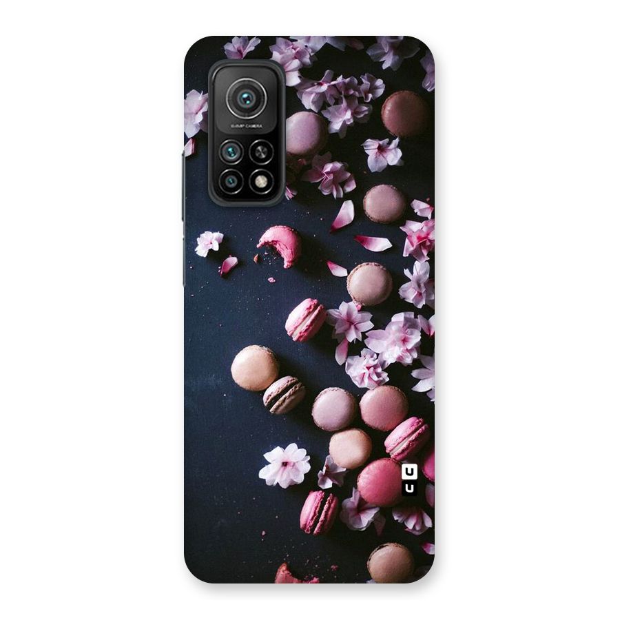 Macaroons And Cheery Blossoms Back Case for Mi 10T Pro 5G