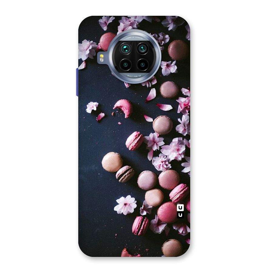 Macaroons And Cheery Blossoms Back Case for Mi 10i