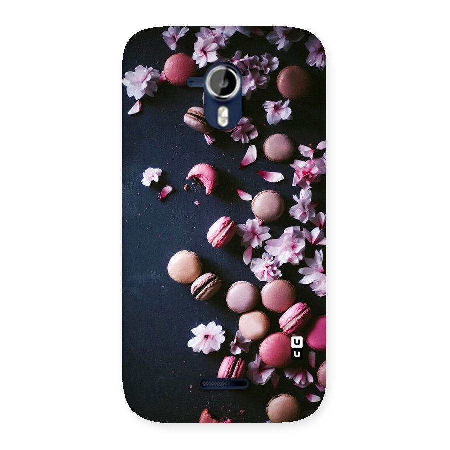 Macaroons And Cheery Blossoms Back Case for Micromax Canvas Magnus A117