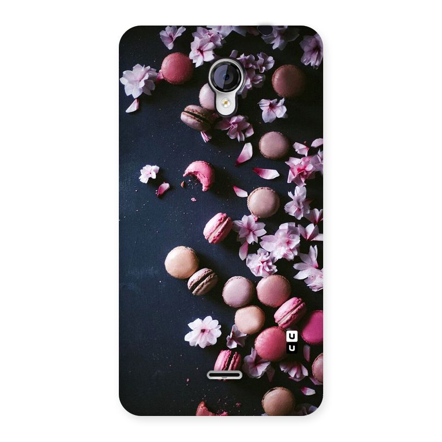 Macaroons And Cheery Blossoms Back Case for Micromax Unite 2 A106