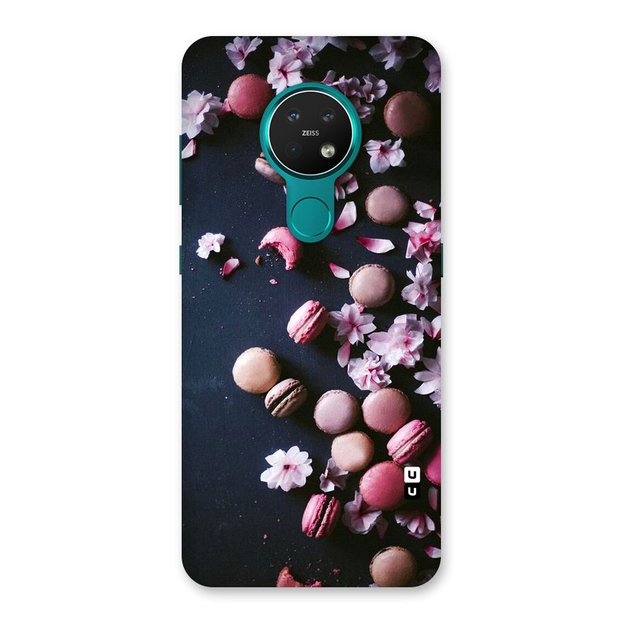 Macaroons And Cheery Blossoms Back Case for Nokia 7.2