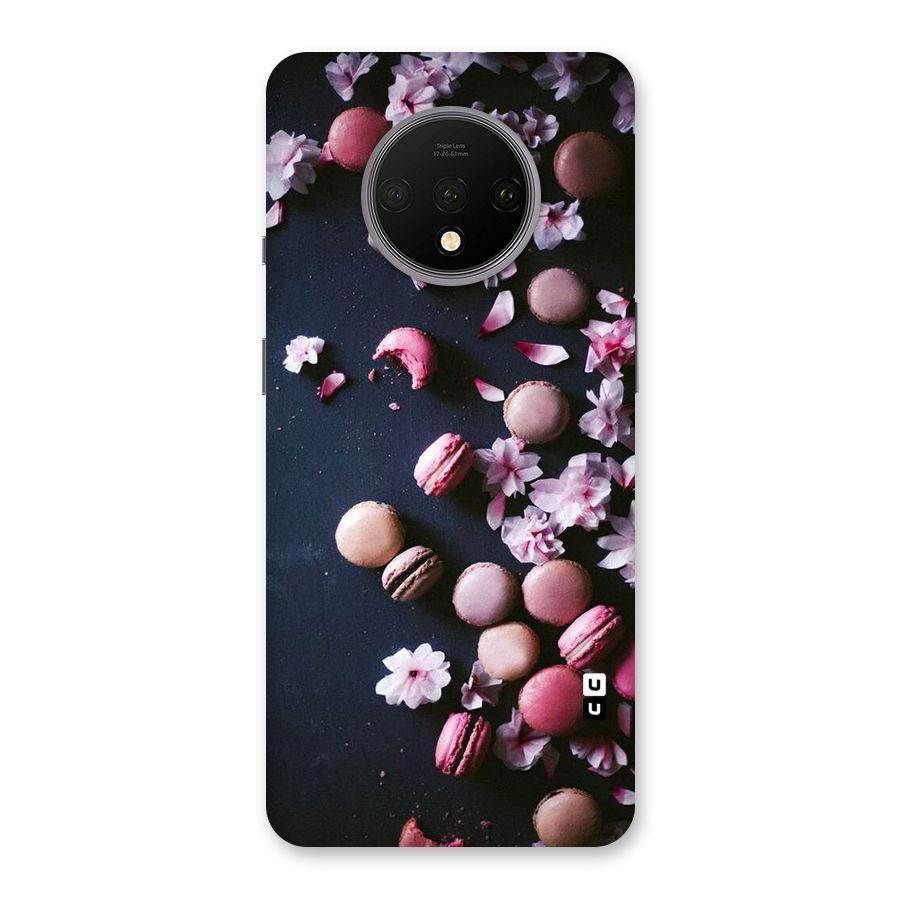 Macaroons And Cheery Blossoms Back Case for OnePlus 7T
