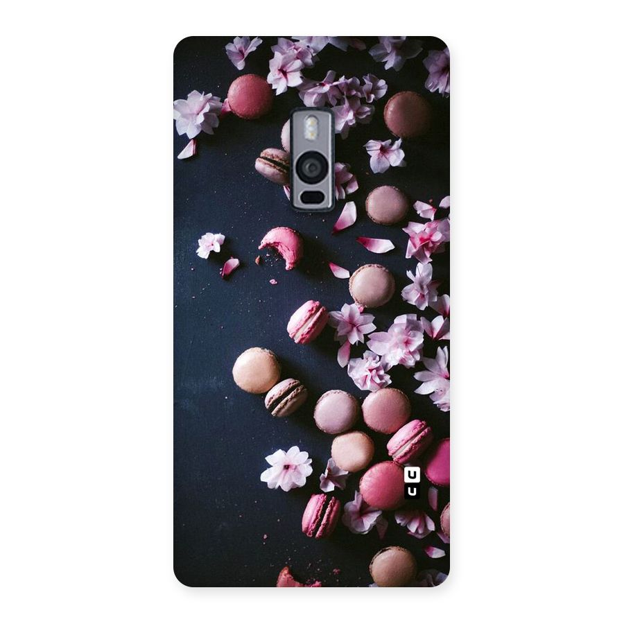 Macaroons And Cheery Blossoms Back Case for OnePlus Two
