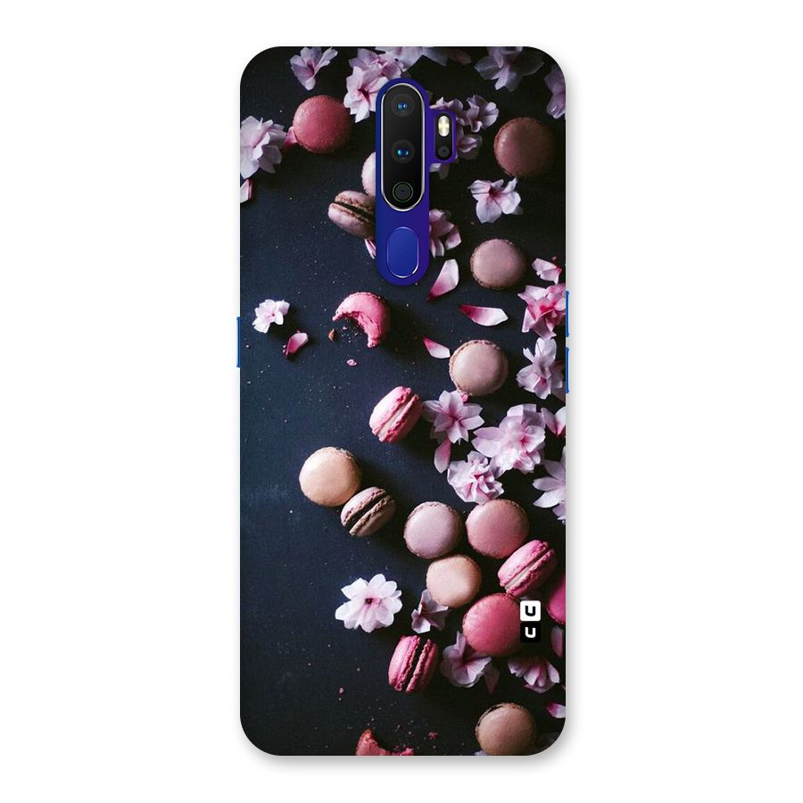Macaroons And Cheery Blossoms Back Case for Oppo A9 (2020)