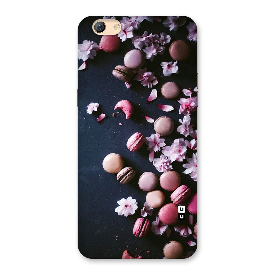 Macaroons And Cheery Blossoms Back Case for Oppo F3 Plus