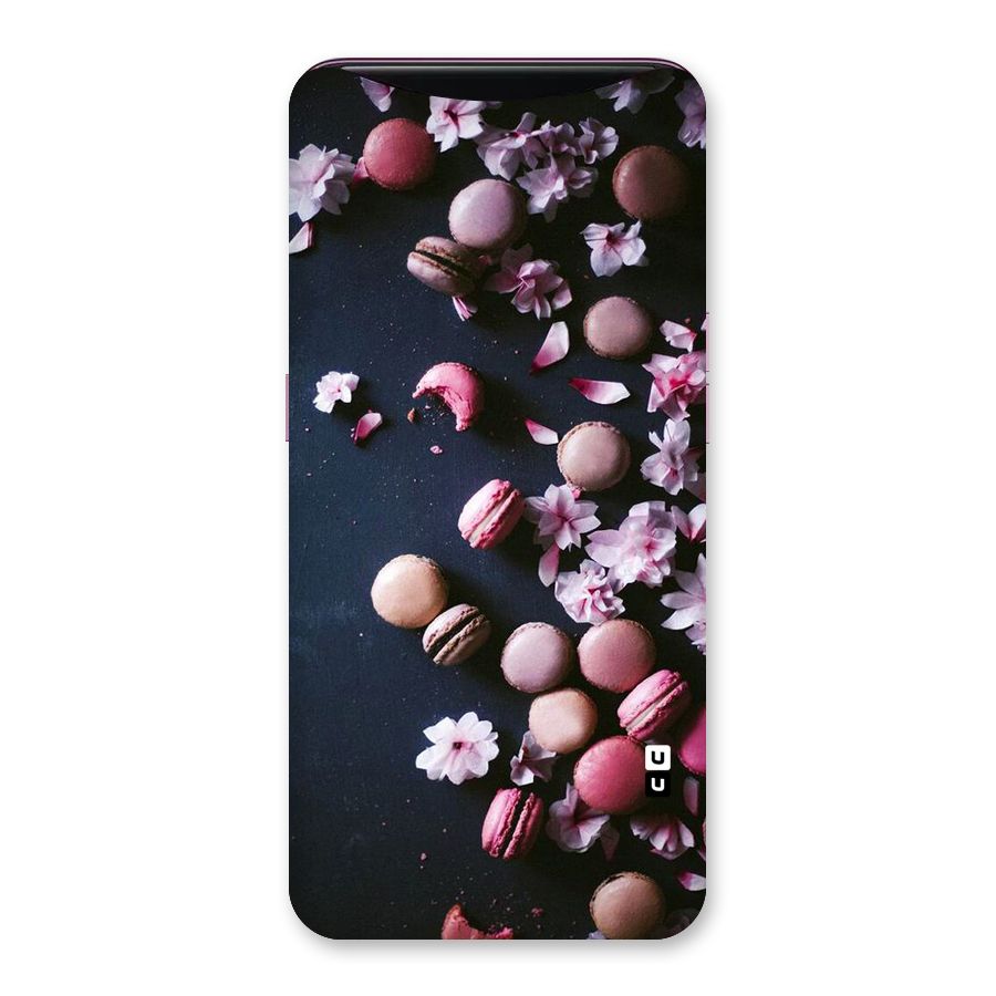 Macaroons And Cheery Blossoms Back Case for Oppo Find X