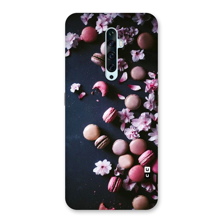 Macaroons And Cheery Blossoms Back Case for Oppo Reno2 Z