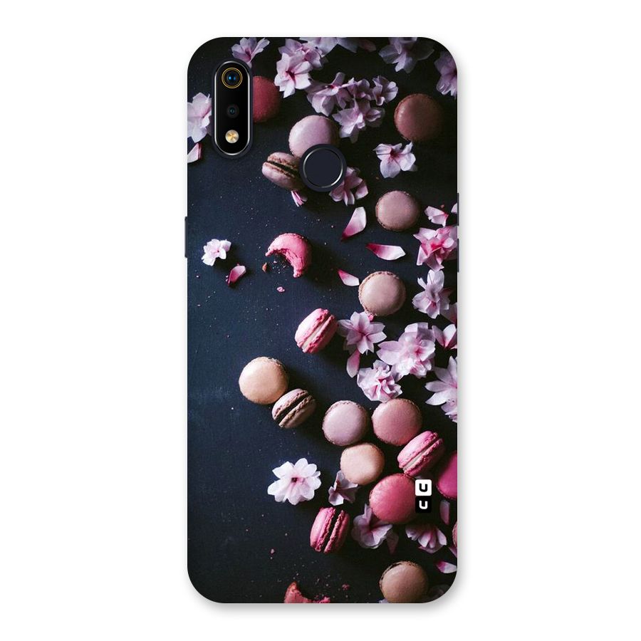 Macaroons And Cheery Blossoms Back Case for Realme 3i