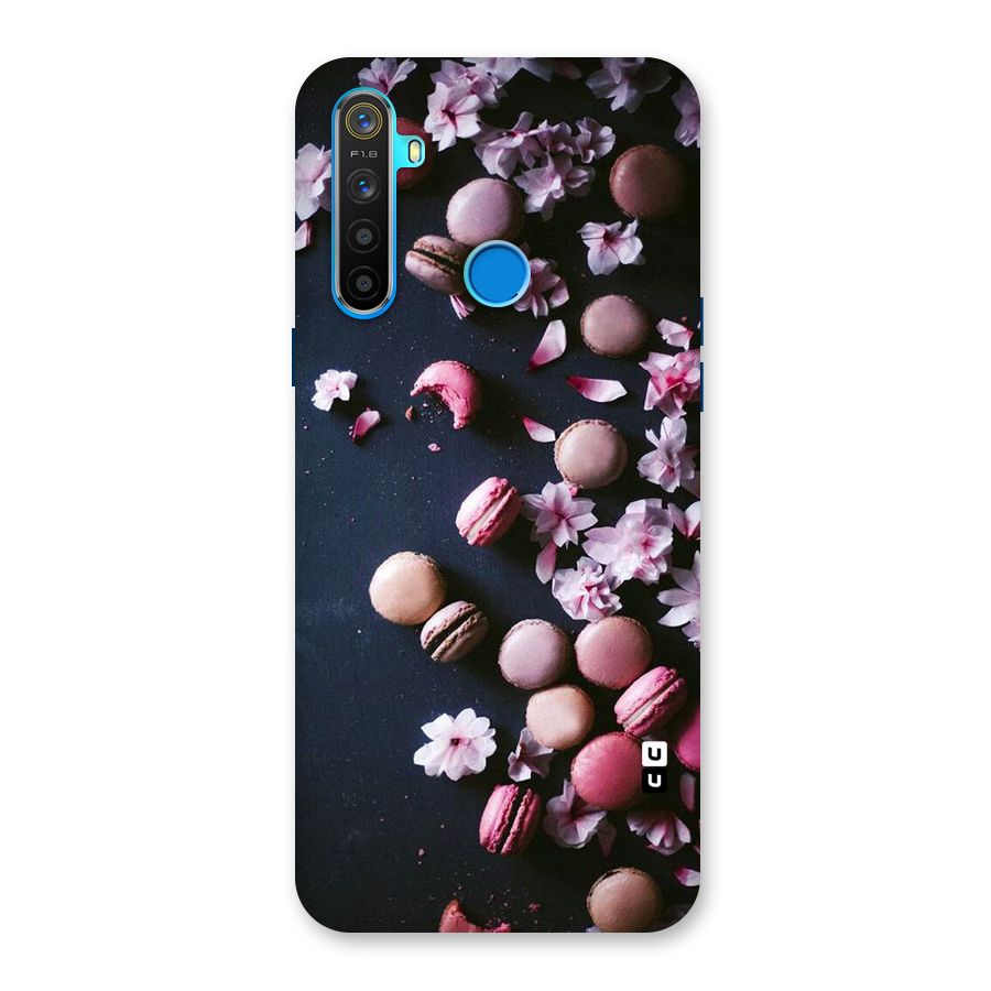 Macaroons And Cheery Blossoms Back Case for Realme 5