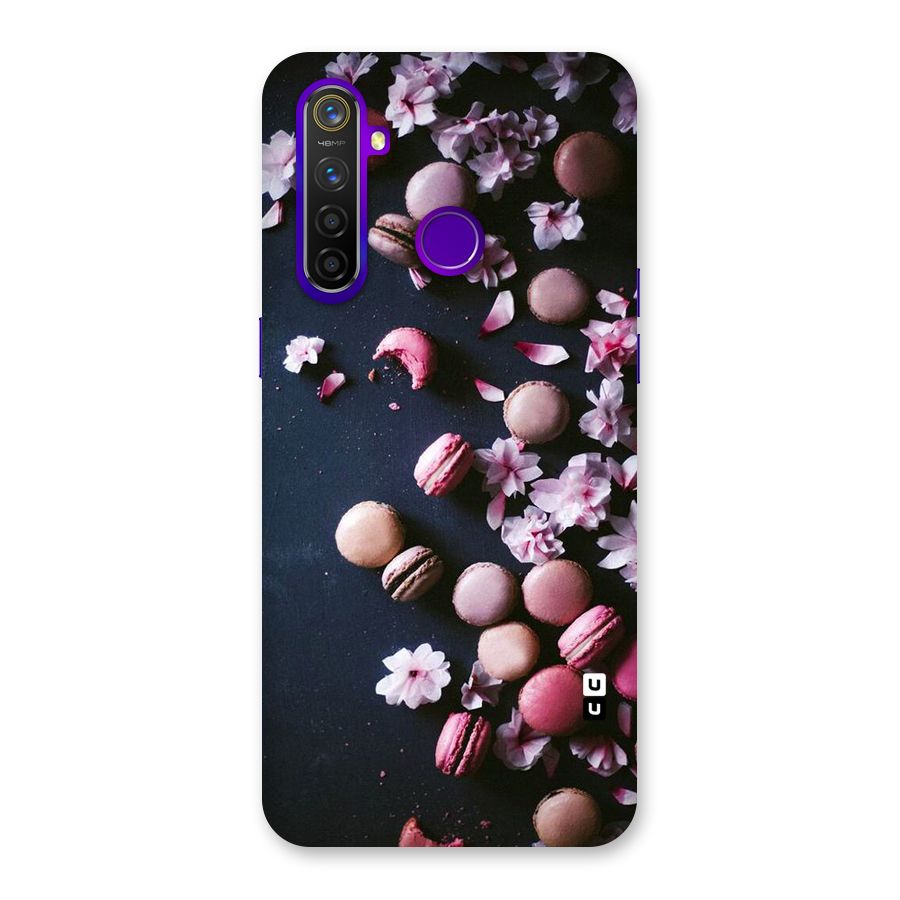 Macaroons And Cheery Blossoms Back Case for Realme 5 Pro