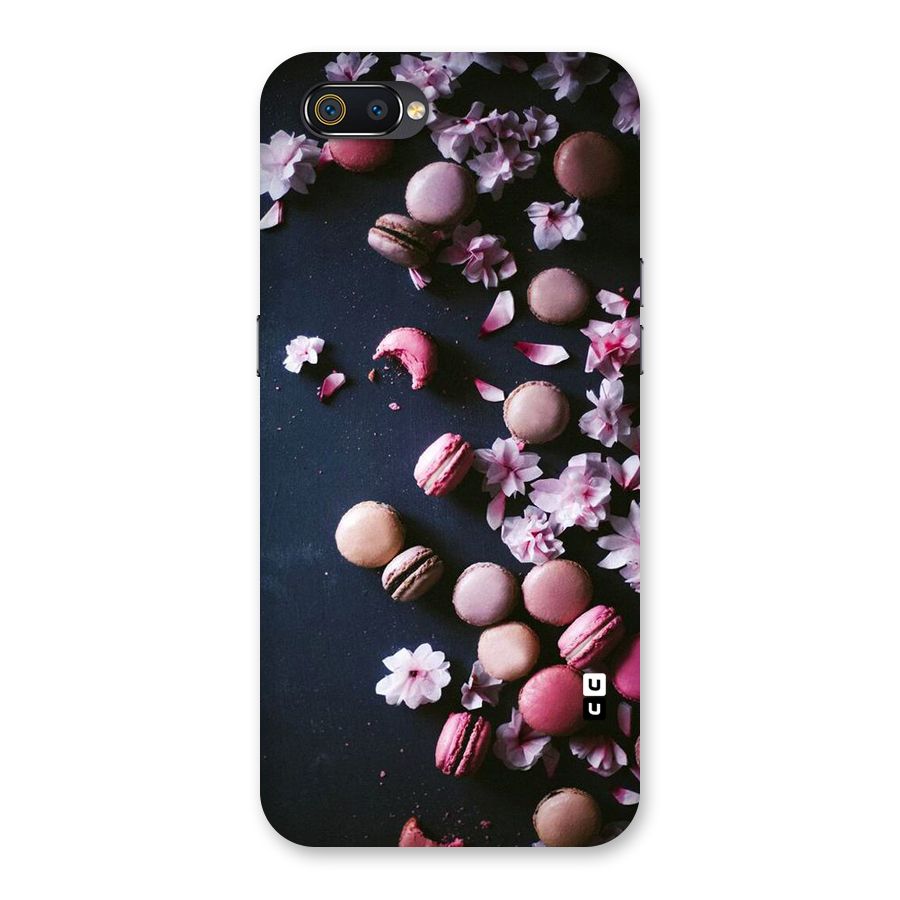 Macaroons And Cheery Blossoms Back Case for Realme C2