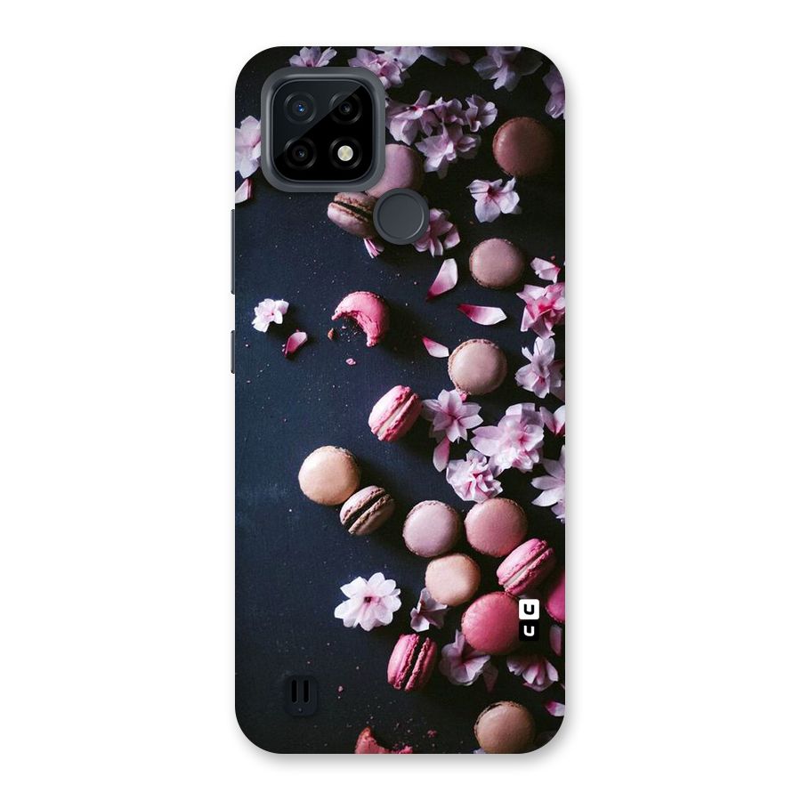 Macaroons And Cheery Blossoms Back Case for Realme C21