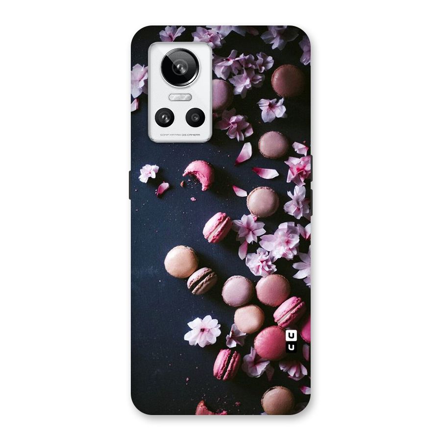 Macaroons And Cheery Blossoms Back Case for Realme GT Neo 3