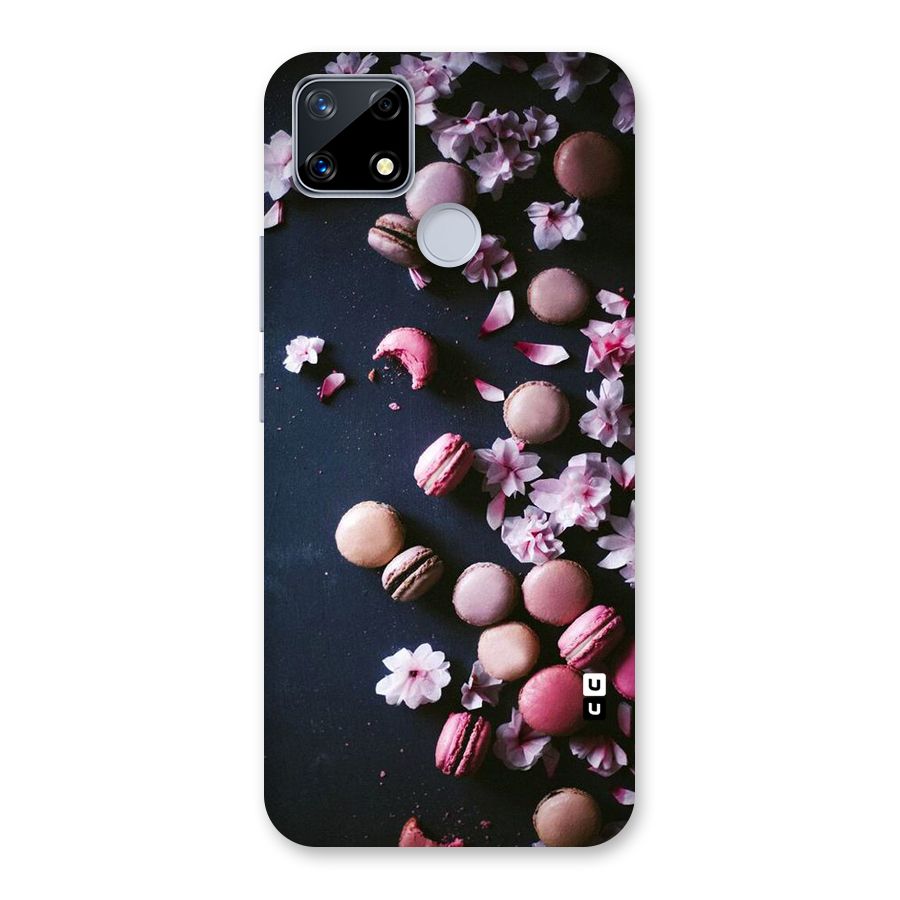 Macaroons And Cheery Blossoms Back Case for Realme Narzo 20
