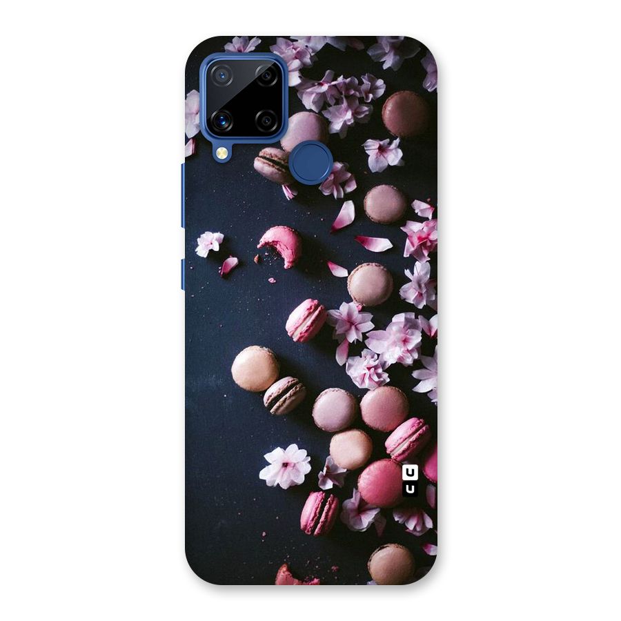 Macaroons And Cheery Blossoms Back Case for Realme Narzo 30A