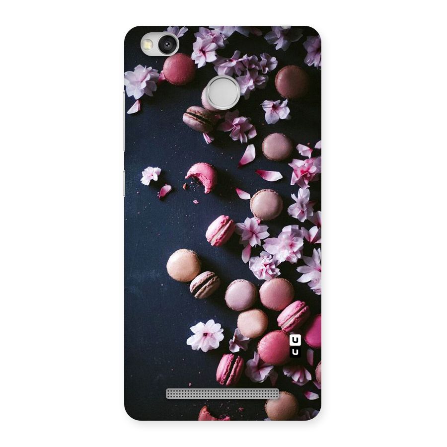 Macaroons And Cheery Blossoms Back Case for Redmi 3S Prime