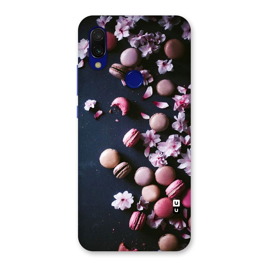 Macaroons And Cheery Blossoms Back Case for Redmi 7
