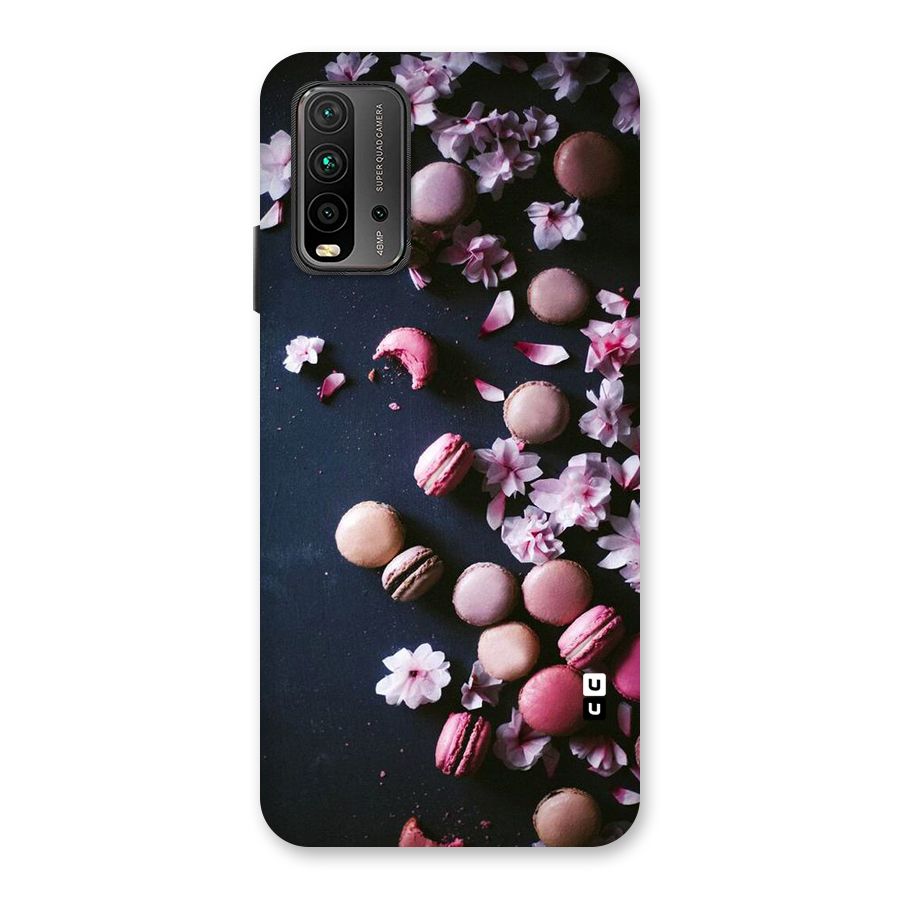 Macaroons And Cheery Blossoms Back Case for Redmi 9 Power