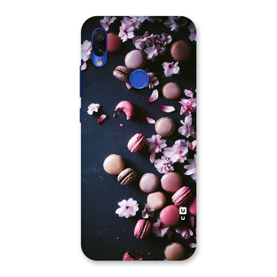 Macaroons And Cheery Blossoms Back Case for Redmi Note 7S