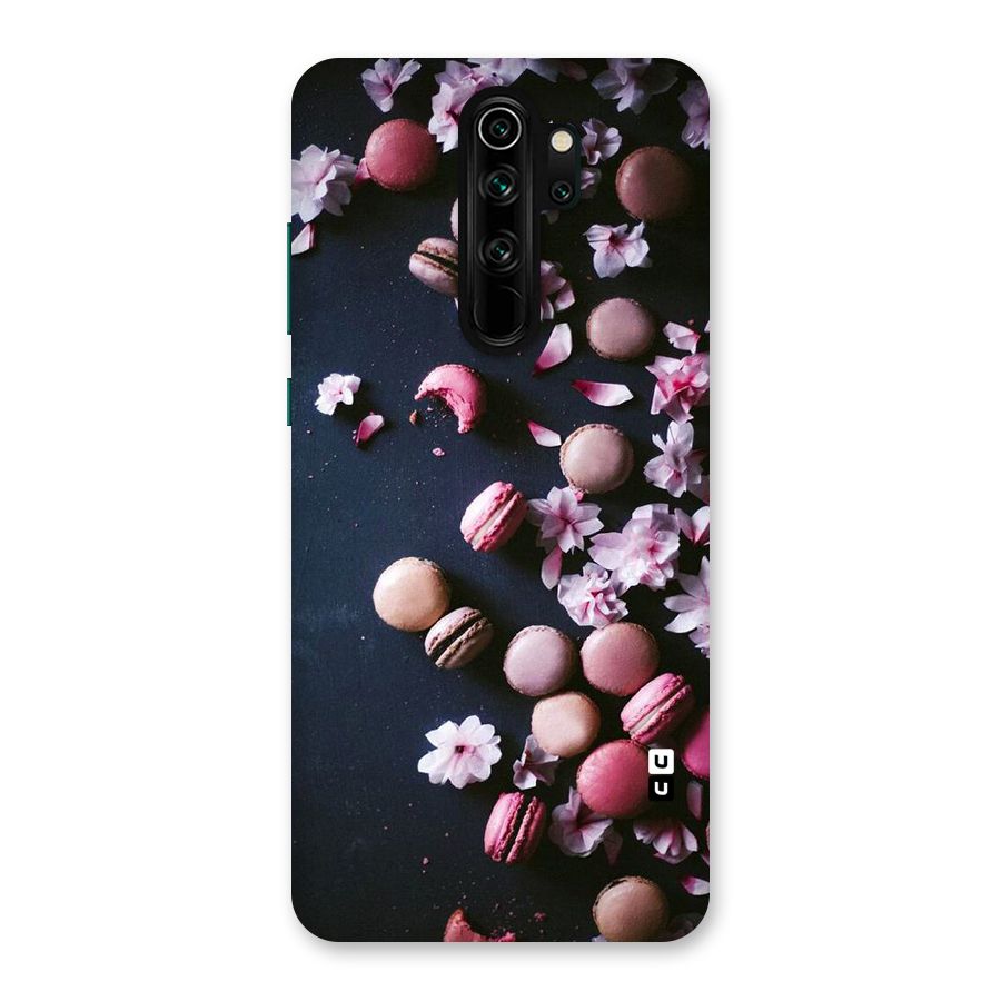 Macaroons And Cheery Blossoms Back Case for Redmi Note 8 Pro