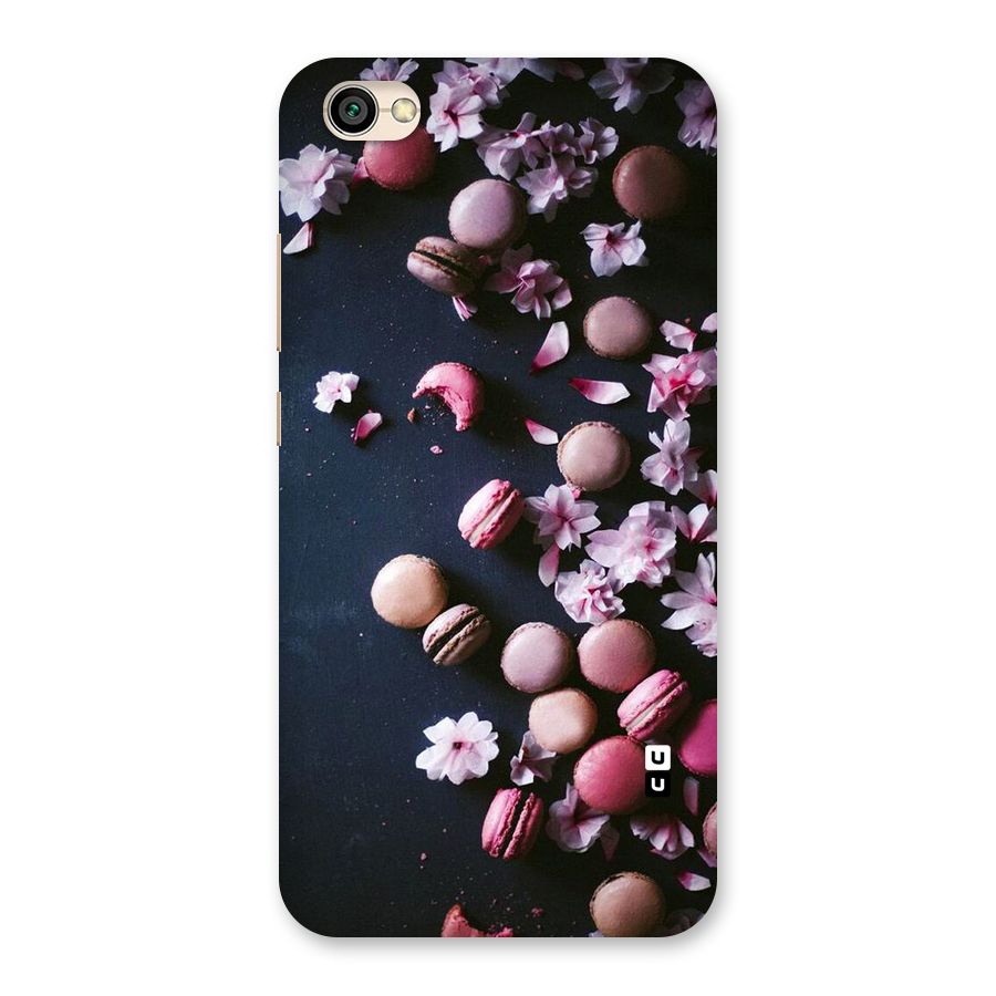 Macaroons And Cheery Blossoms Back Case for Redmi Y1 Lite