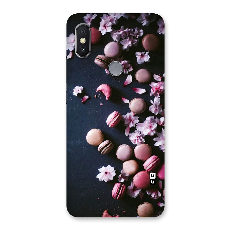 Macaroons And Cheery Blossoms Back Case for Redmi Y2