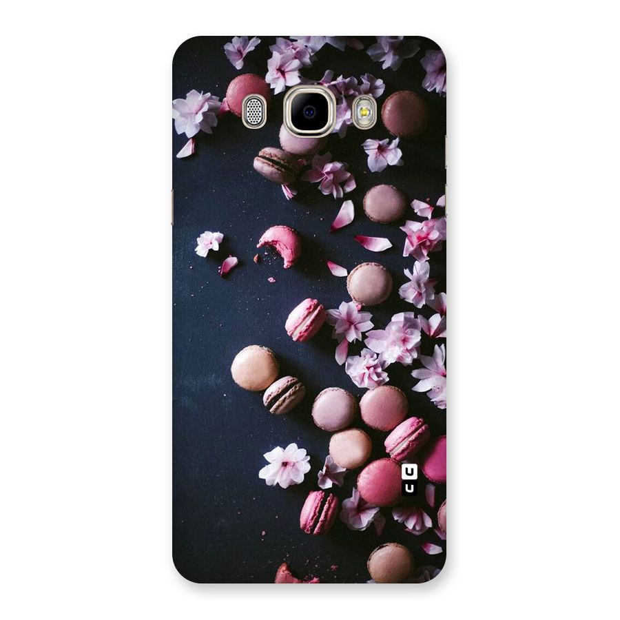 Macaroons And Cheery Blossoms Back Case for Samsung Galaxy J7 2016