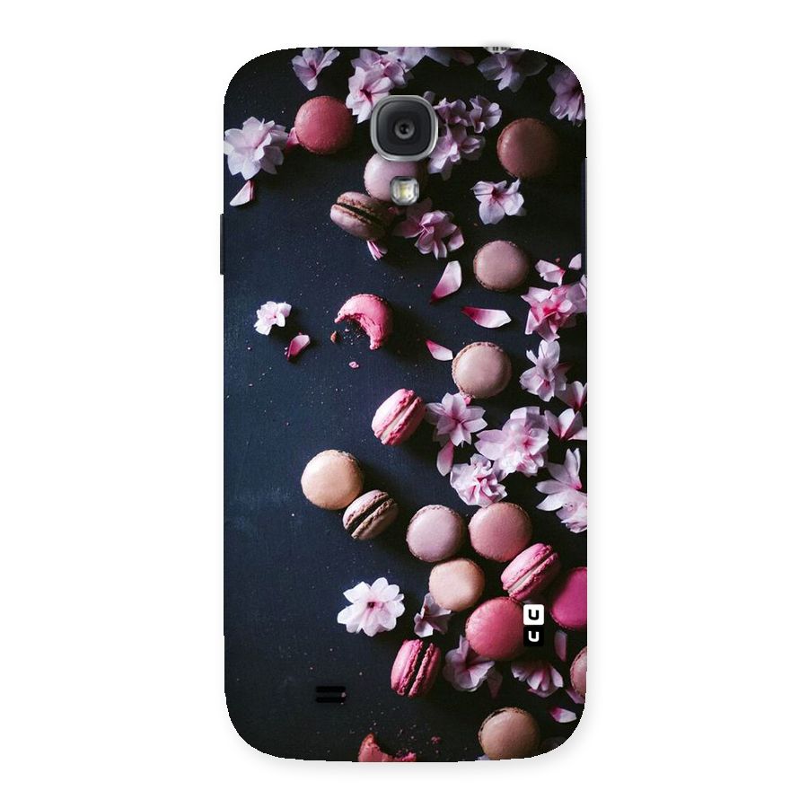 Macaroons And Cheery Blossoms Back Case for Samsung Galaxy S4