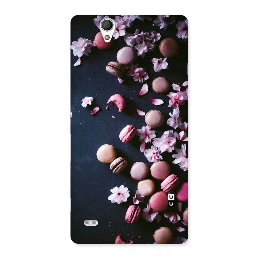 Macaroons And Cheery Blossoms Back Case for Sony Xperia C4