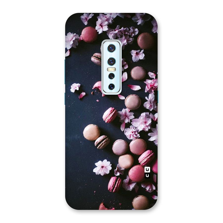 Macaroons And Cheery Blossoms Back Case for Vivo V17 Pro