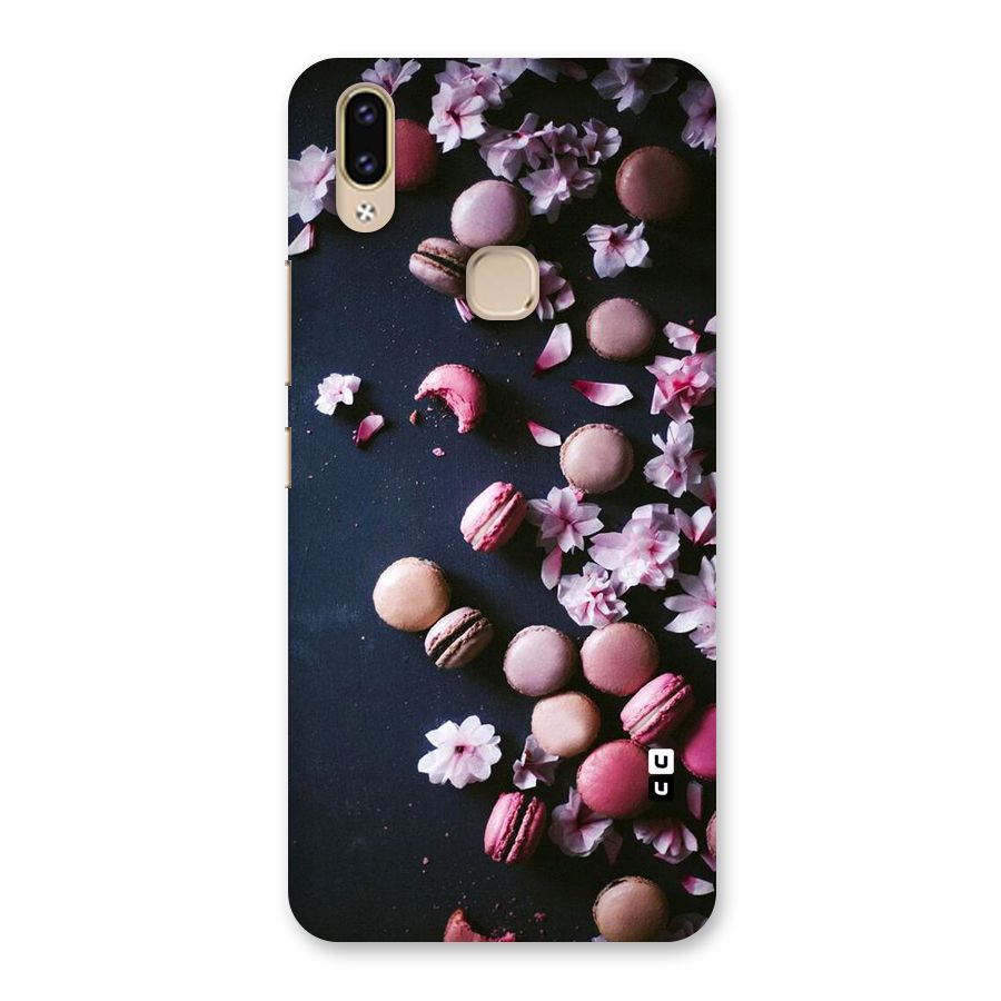 Macaroons And Cheery Blossoms Back Case for Vivo V9 Youth