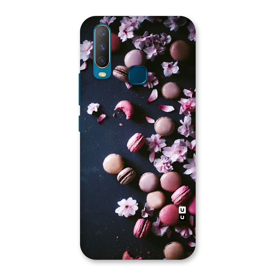 Macaroons And Cheery Blossoms Back Case for Vivo Y11