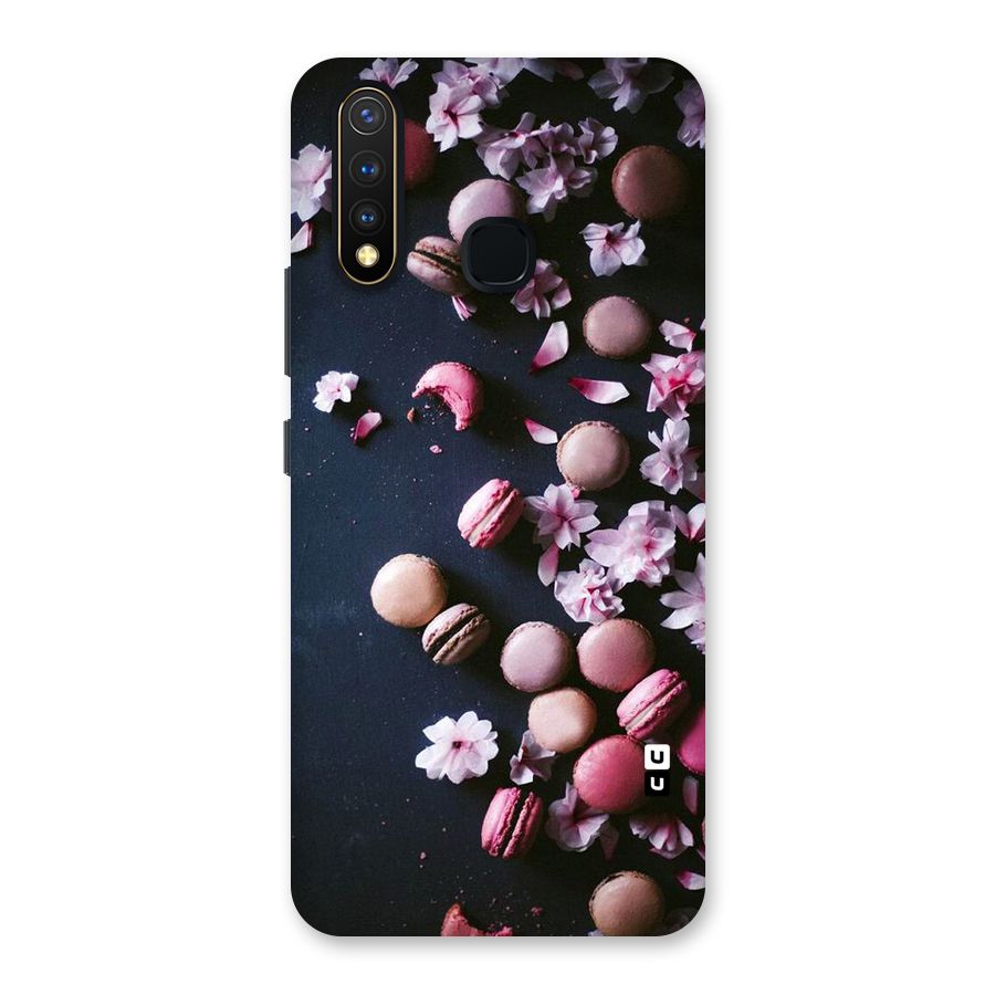 Macaroons And Cheery Blossoms Back Case for Vivo Y19