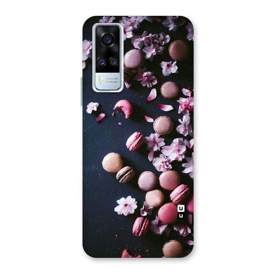 Macaroons And Cheery Blossoms Back Case for Vivo Y31
