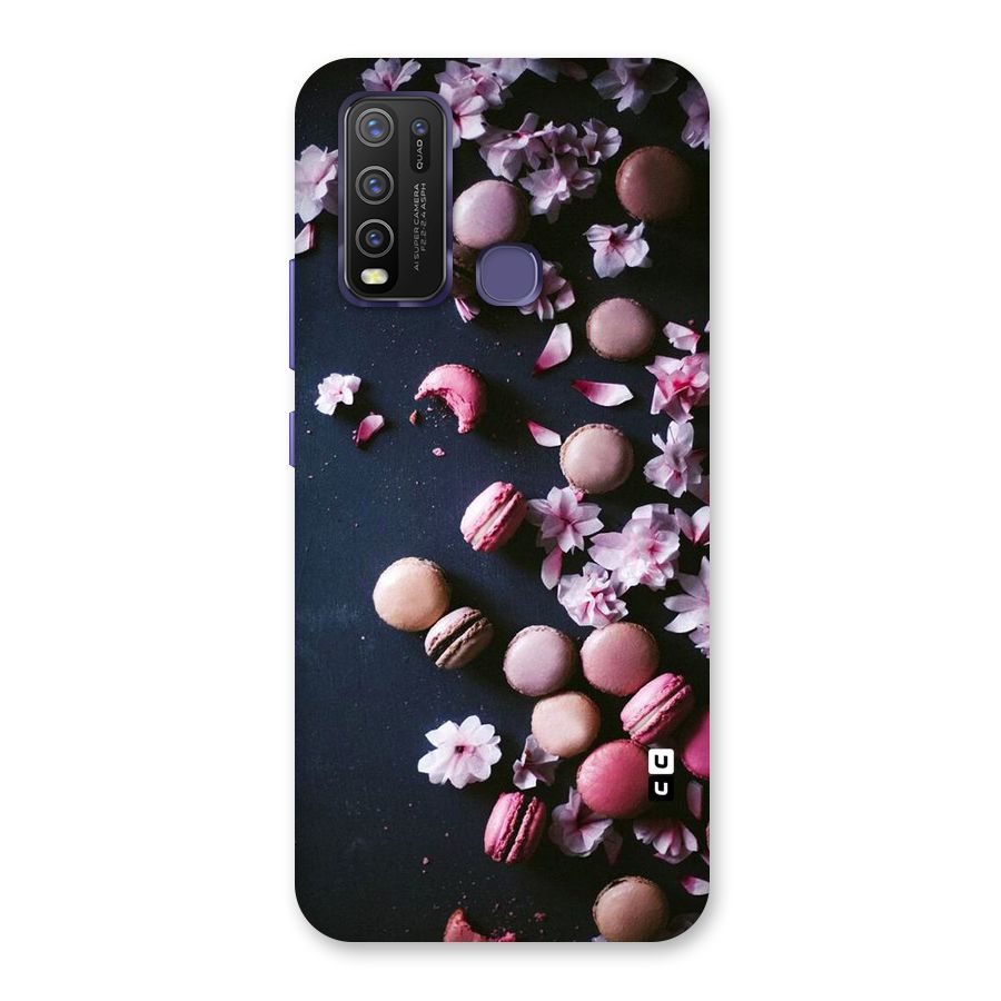 Macaroons And Cheery Blossoms Back Case for Vivo Y50