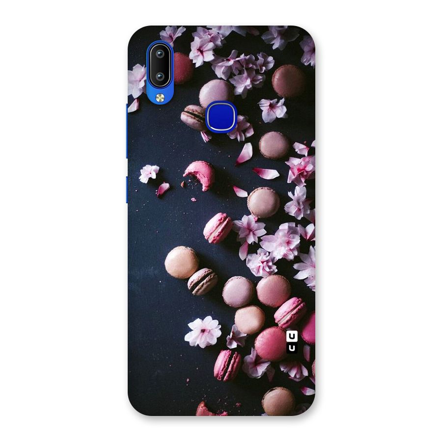 Macaroons And Cheery Blossoms Back Case for Vivo Y91