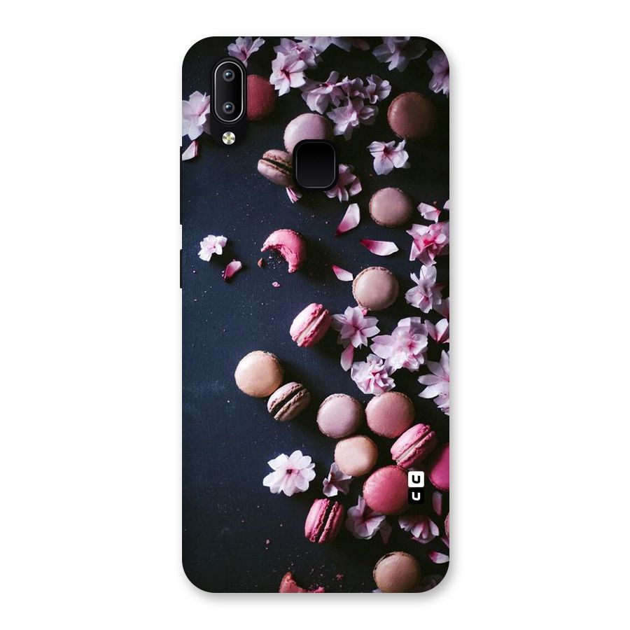 Macaroons And Cheery Blossoms Back Case for Vivo Y93