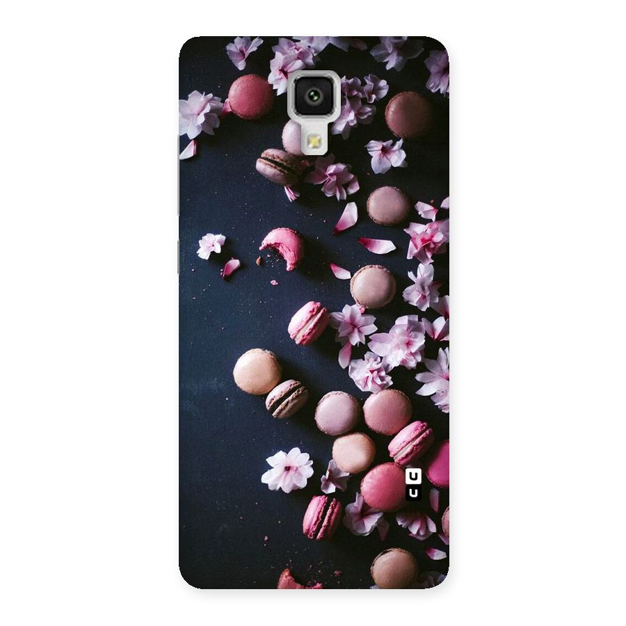 Macaroons And Cheery Blossoms Back Case for Xiaomi Mi 4